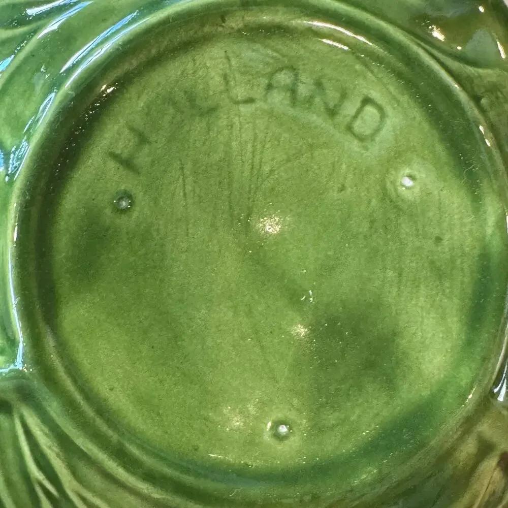 Vintage Holland Mold Green Cabbage Lettuce Tureen Lidded Serving Bowl 1970s